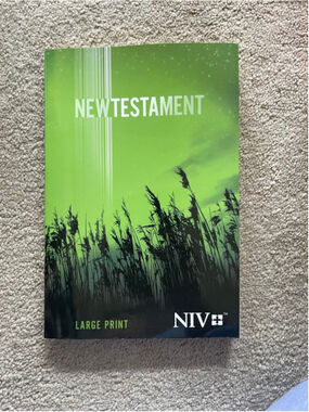 Zondervan New Testament Notebook One Size Green Black